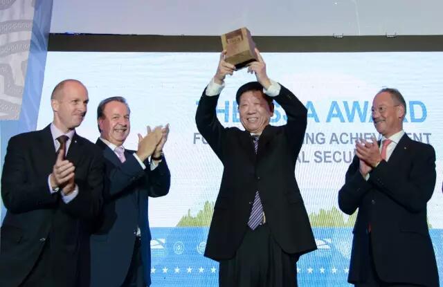 中國榮獲社會保障杰出成就獎